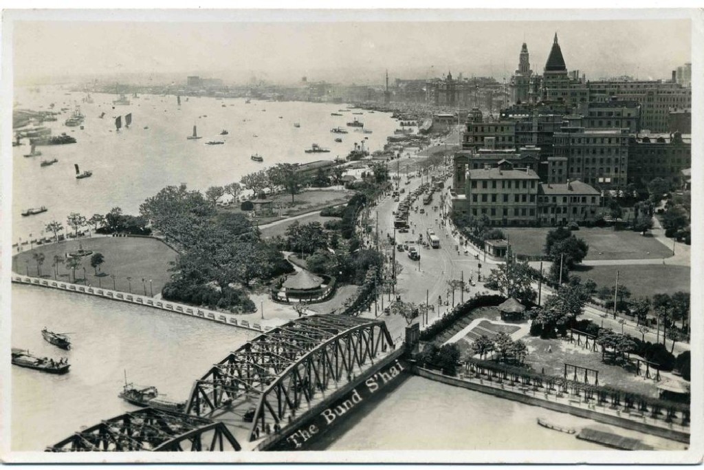 Shanghai az 1930-as években: Bund és a Public Garden