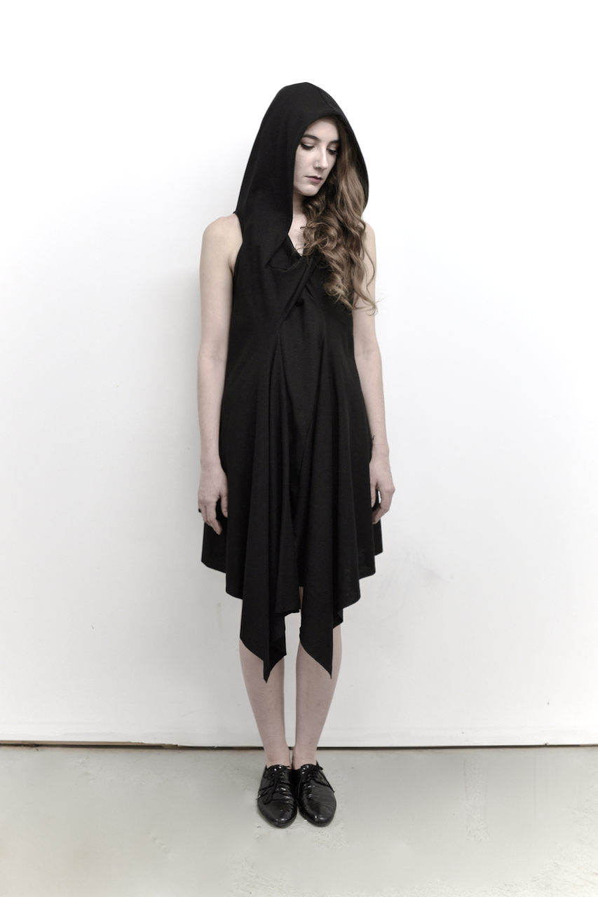 MYTHIC HOODED DRESS