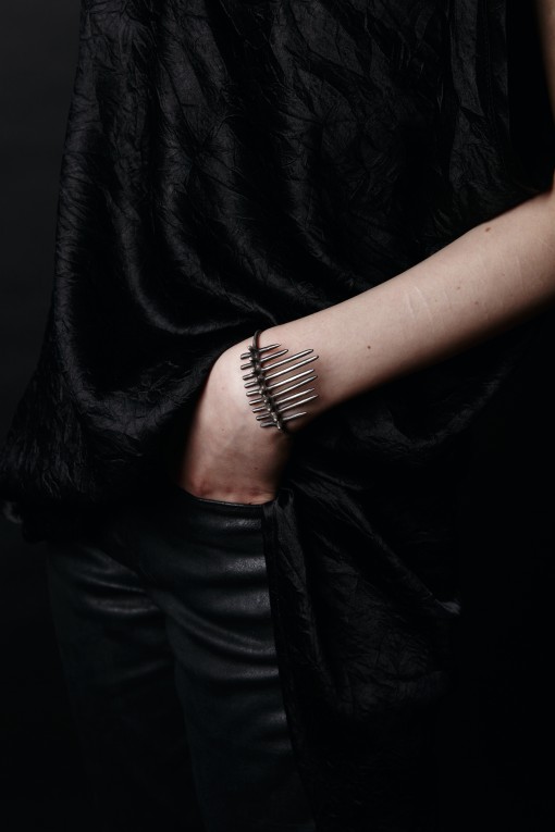 BRUTALISTE CUFF<br />$280.00<br />by ELAINE HO