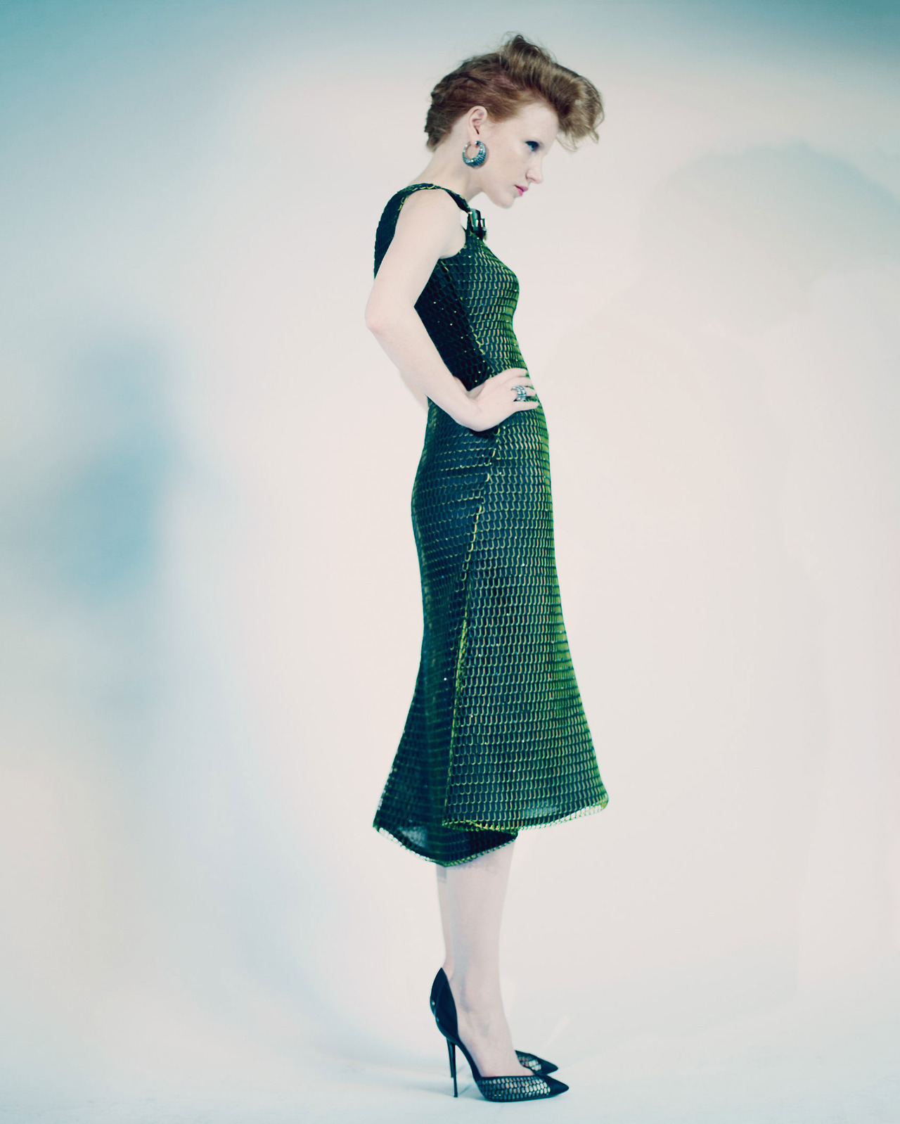 Green with envy<br /> Photograph by Paolo Roversi; styled by Edward Enninful; W magazine May 2012.