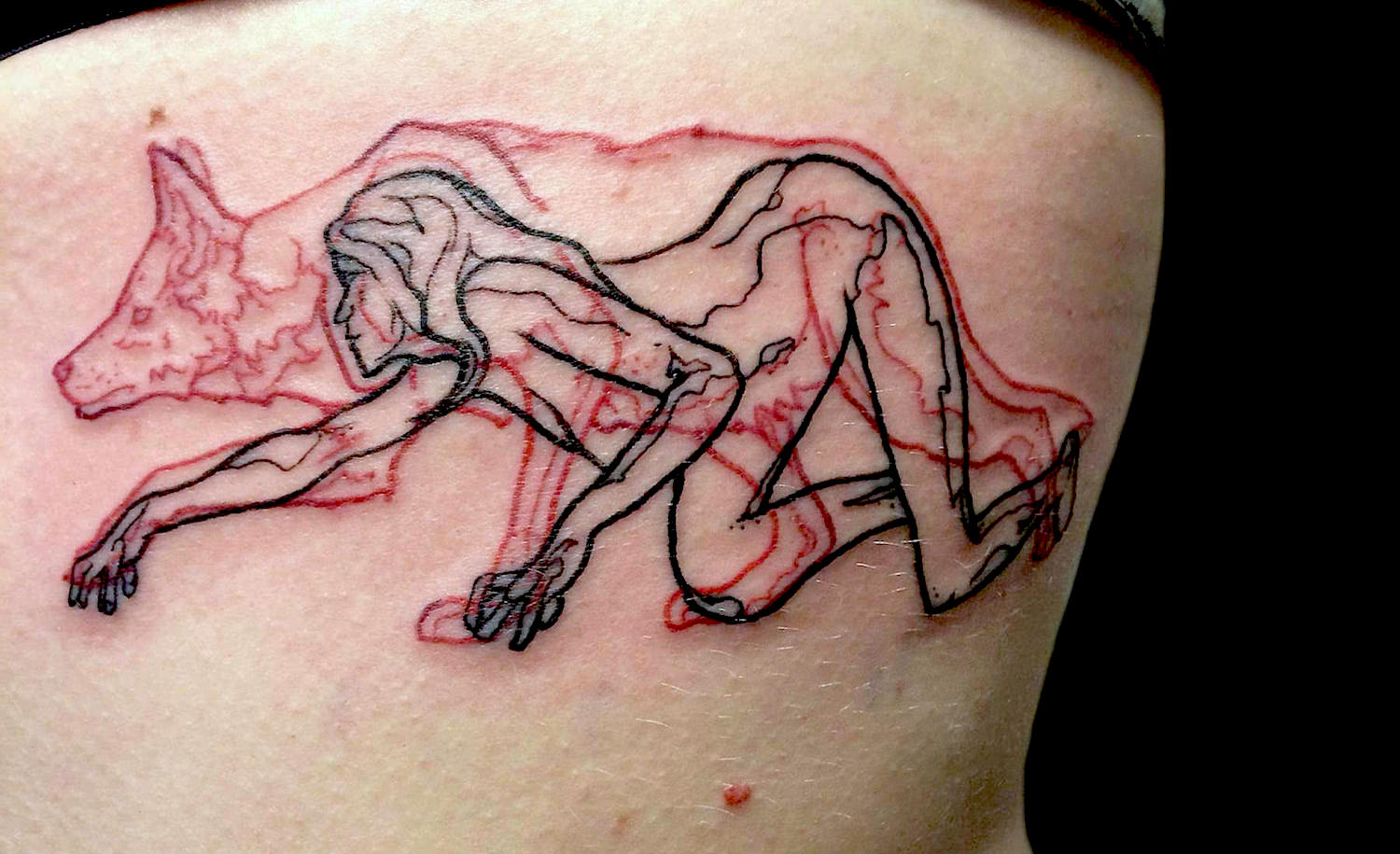 Lélekállat + tetoválás: Pablo Puentes
