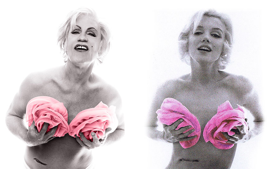 Sandro Miller, Bert Stern / Marilyn in Pink Roses (from The Last Session, 1962), 2014