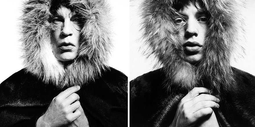 Sandro Miller, David Bailey / Mick Jagger “Fur Hood” (1964), 2014<br />