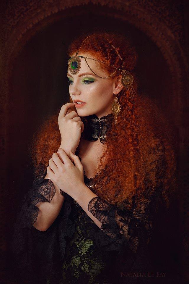 Photo by Natalia Le Fay - Art<br />Makeup: Adicia Mirage<br />Jewellery by Elegant Curiosities<br />Dress by Somnia Romantica<br />Model: Myrna Moonstruck