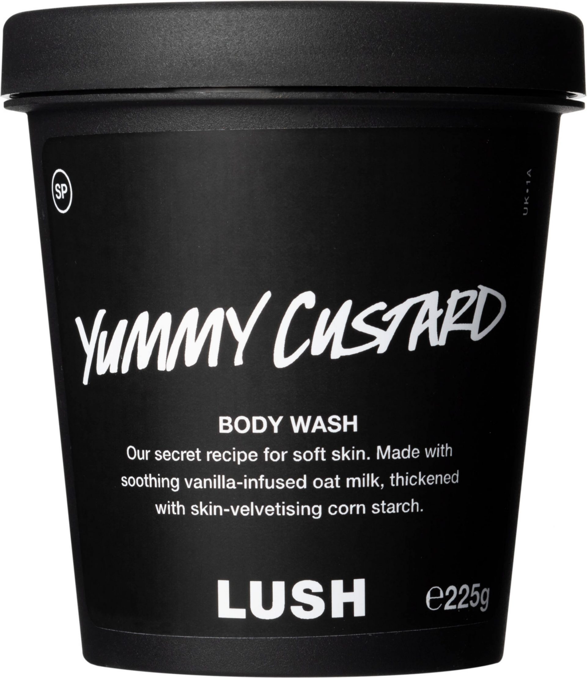 yummy custard body wash lush