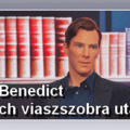 Nyomozás Benedict Cumberbatch viaszszobra után - videós poszt