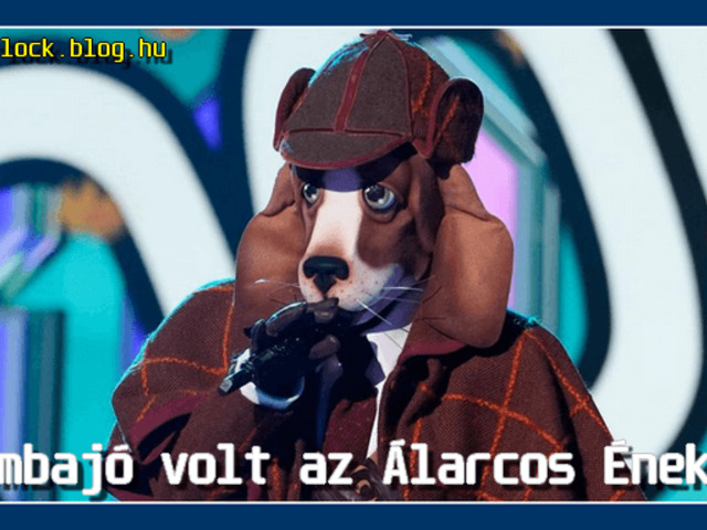 Álarcos Énekes volt nagy sikerrel Sherlock Hound