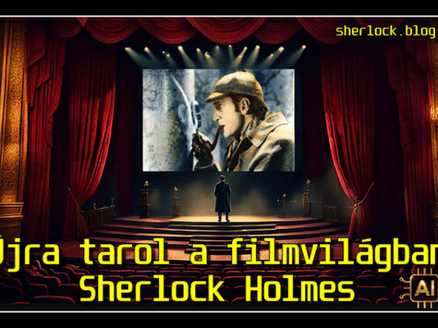 Újra tarol a filmvilágban Sherlock Holmes, a nagy detektív