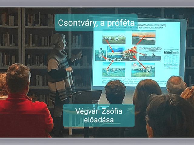 Végvári Zsófia Csontváry előadása