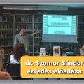 Dr. Szomor Sándor " Legendás detektívek " előadásának beszámolója