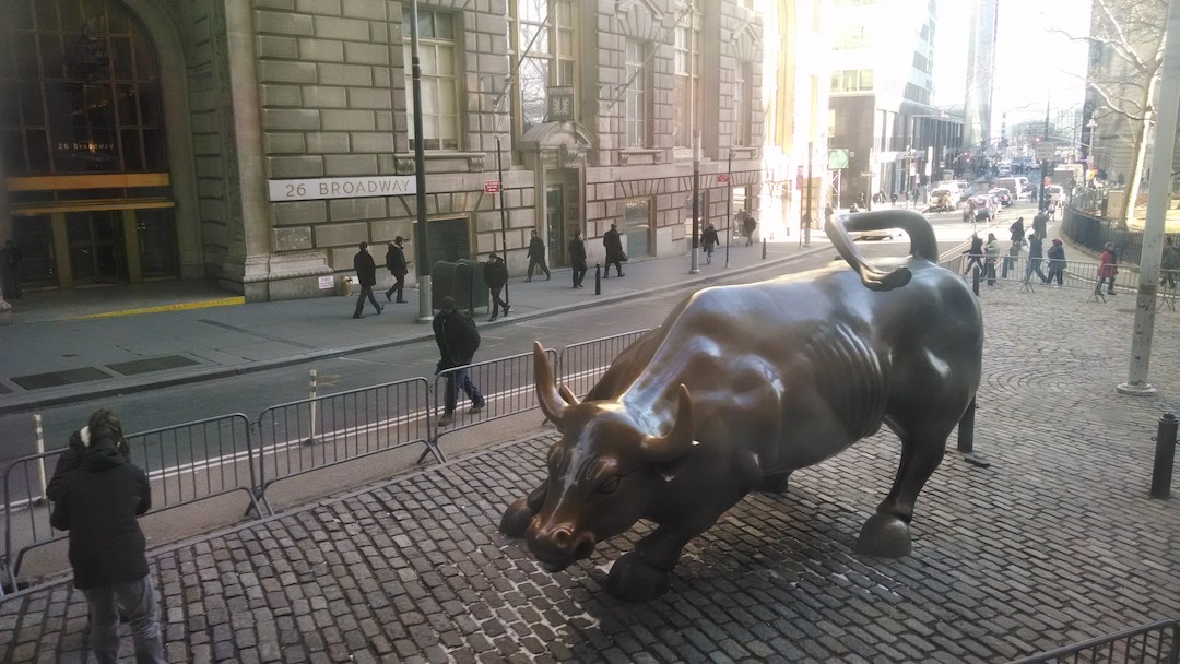 A Wall Street-i bika