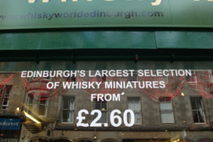 Whisky Shops of Edinburgh-Whisky World