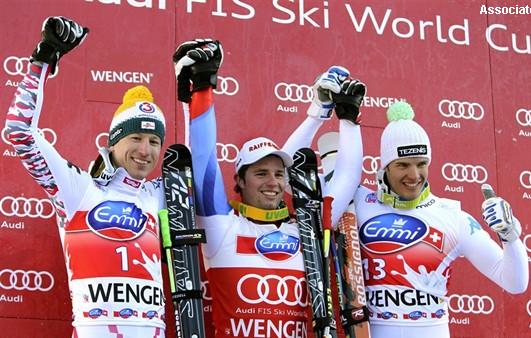 Feuz Reichelt Innerhofer Wengen DH 2012.JPG