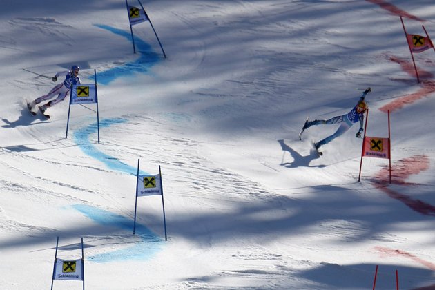 Stiegler Kirchgasser csapatverseny Schladming 2012.jpg