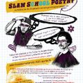 A Slam School Poetry plakátja