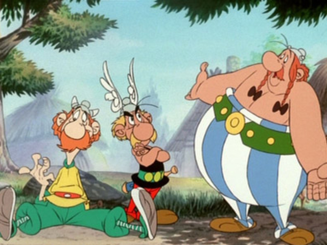 Mentaszószos vadkansült: Asterix Britanniában