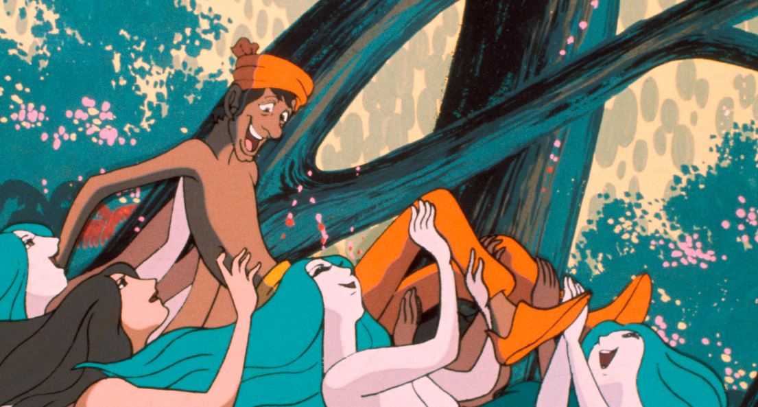 Buja pajzánság az 1001 éjszaka animéjében