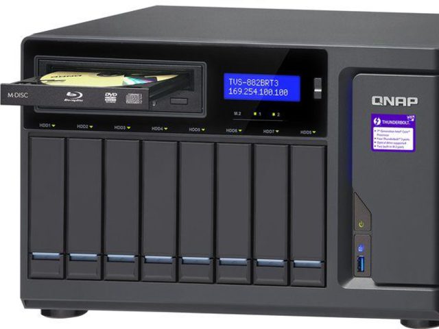 Core i5/i7-es Blu-ray NAS a QNAP-tól