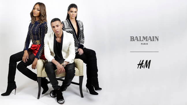 BALMAIN X H&M kollaboráció