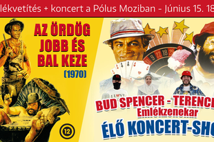 Nyerj páros belépőt! Bud Spencer emlékprogram vetítéssel és koncerttel