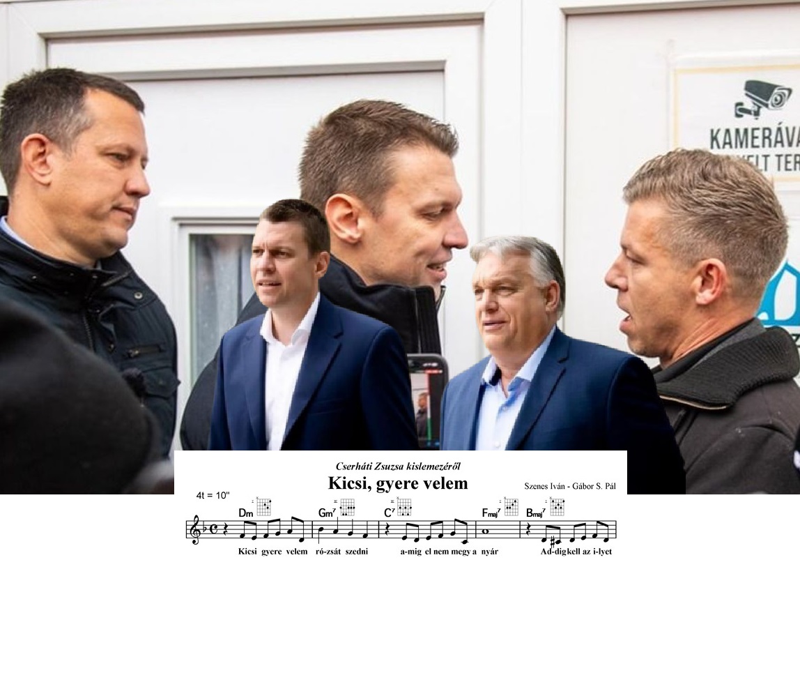 Bulvár nap slágere ! " kicsi gyere velem rózsát szedni "