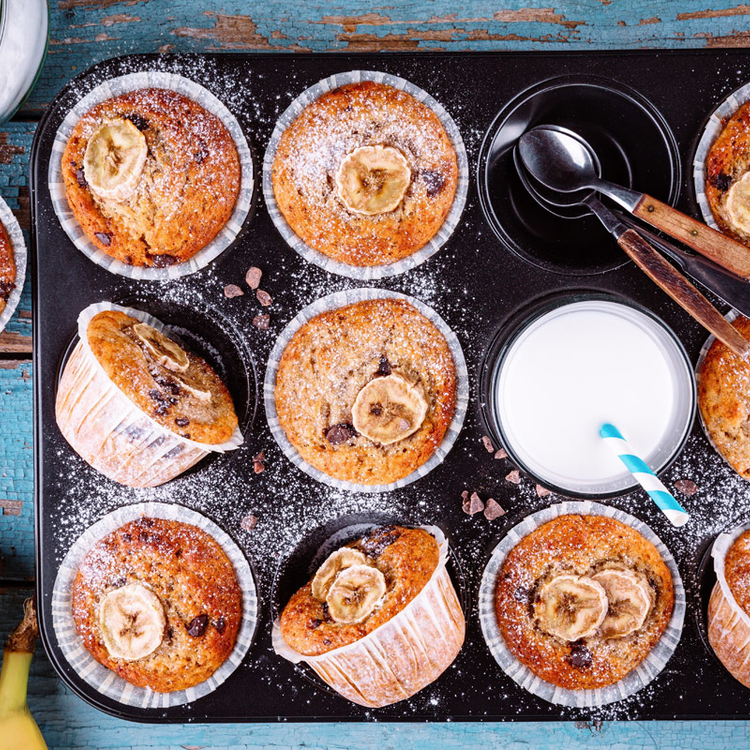 Villámgyors banános-csokis muffin: párperces bögrés recept