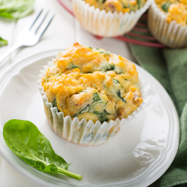 Vitaminbomba édesburgonyás muffin – Tojásból és sajtból van a tésztája