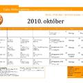 Ughy Attila októberi naptárja
