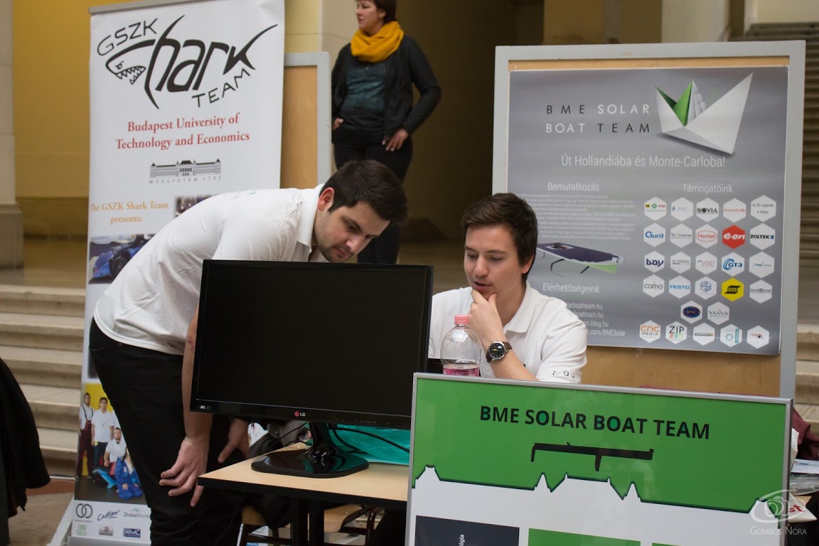 BME Solar Boat Team dolgozik