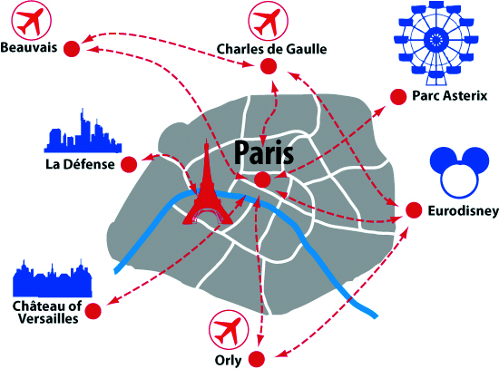 Airports Of Paris France 