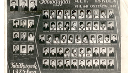 A somogyjádi Általános Iskola 1968-ban végzett A-B. osztálya