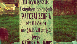Patczai Zsófia (1866. - 1928.)