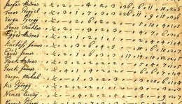 Jobbágyok összeírása 1703. évből (Jád).
