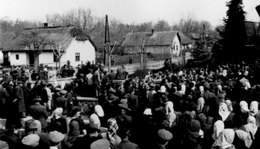 A felszabadulás ünnepe 1949 április 4-én Somogyjádon.