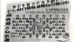 A somogyjádi Általános Iskola 1964-ben végzett A-B. osztálya