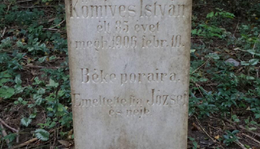 Kőmíves István (1823. - 1906.)