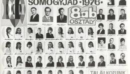 A somogyjádi Általános Iskola 1976-ban végzett tanulói.