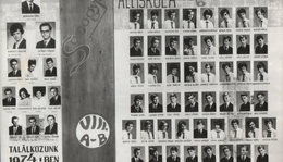 A somogyjádi Általános Iskola 1969-ben végzett A-B. osztálya