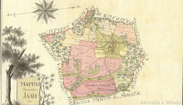 Jáád urbéri térképe 1805. évből.