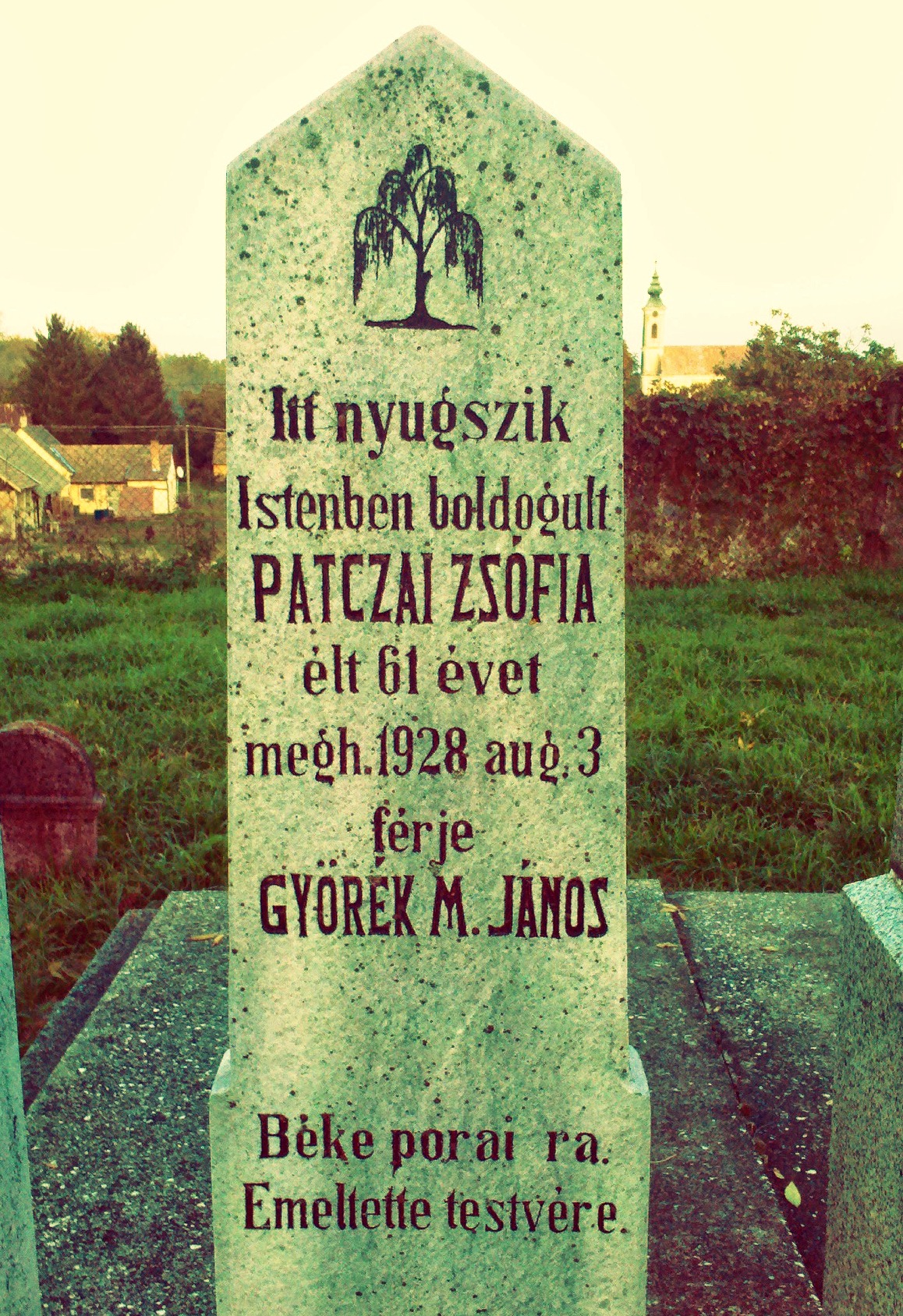 Györék János és Patczai Zsófia sírköve (Somogyjád).jpg
