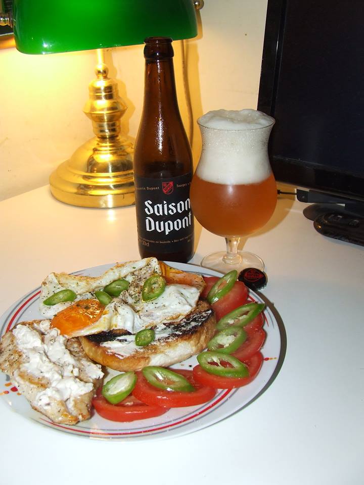 Könnyű, nyári vacsora sörrel - Saison Dupont