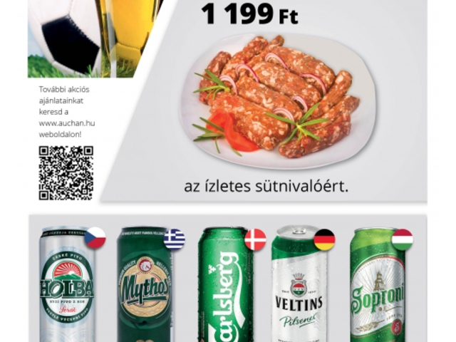 Auchan akció a nyár közepén