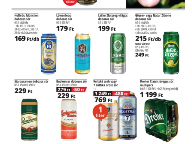 Satnya akciók a nyár közepén