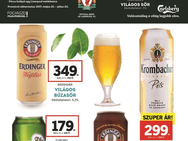 Május végi akciók