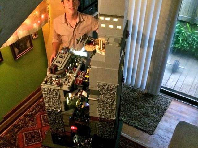 Lego Coruscant metszet