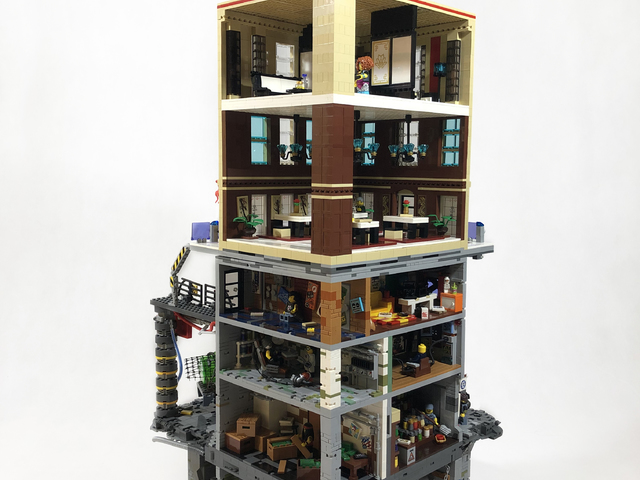 Újabb LEGO diorámák, ezúttal disztópiából