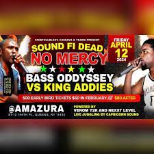 🔥🔥FRIDAY APRIL 12TH🔥🔥 HISTORY IN NEW YORK @AmazuraNYC AGAIN!! 👑KING  ADDIES VS 👑BASS ODYSSEY @kingaddiesmusic… | Instagram