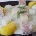 Ahogy anyukám készítette: karalábéfőzelék sous vide -ben