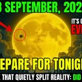 🚨Ennek holnap ELŐTT el KELL jutnia hozzád!🌕A szeptemberi napéjegyenlőség elragadtatása: Amikor a világ csendben megváltozott