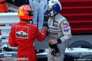 Mit üzennek volt versenytársai Schumacher-nek?